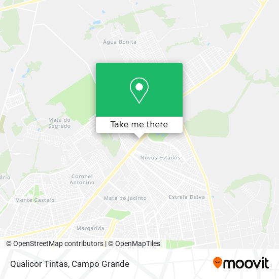 Qualicor Tintas map