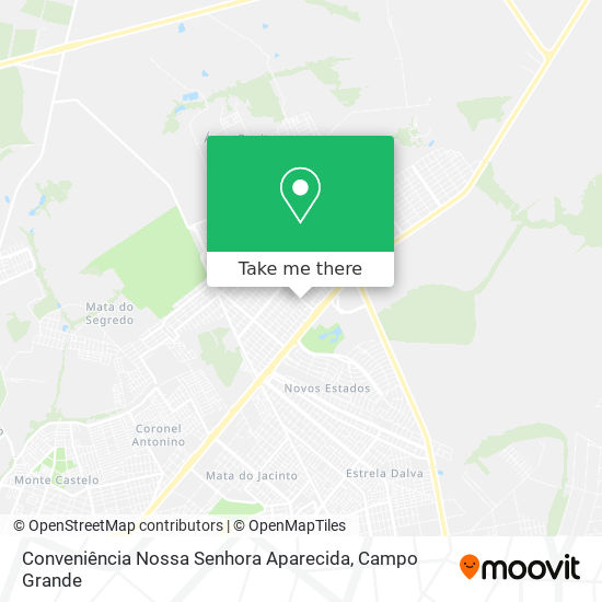 Conveniência Nossa Senhora Aparecida map