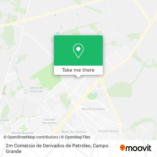 Mapa 2m Comércio de Derivados de Petróleo