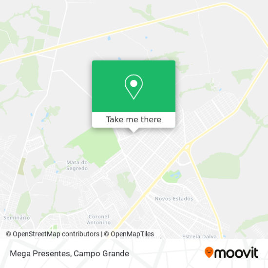 Mega Presentes map