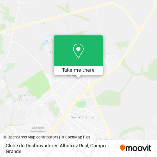 Clube de Desbravadores Albatroz Real map