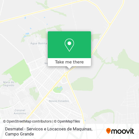 Desmatel - Servicos e Locacoes de Maquinas map