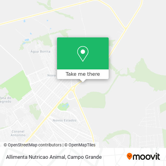 Allimenta Nutricao Animal map