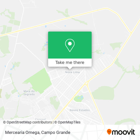 Mapa Mercearia Omega