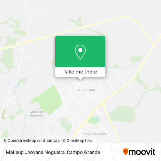 Mapa Makeup Jhovana Nogueira