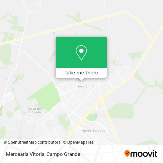 Mapa Mercearia Vitoria