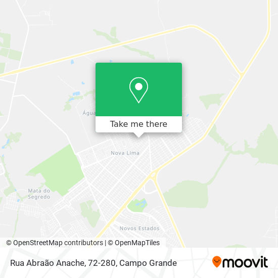 Mapa Rua Abraão Anache, 72-280