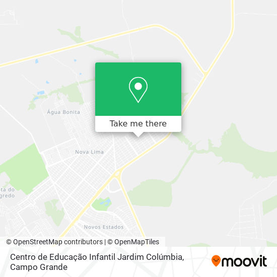 Centro de Educação Infantil Jardim Colúmbia map