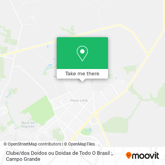 Clube / dos Doidos ou Doidas de Todo O Brasil ; map
