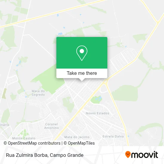 Rua Zulmira Borba map