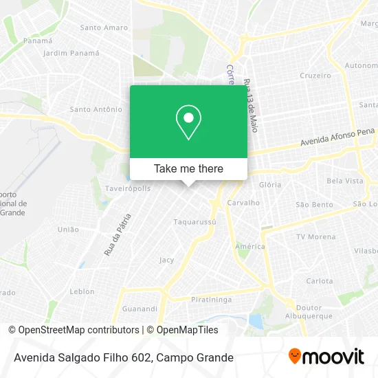 Avenida Salgado Filho 602 map