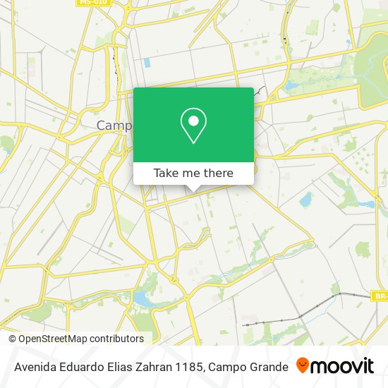 Mapa Avenida Eduardo Elias Zahran 1185