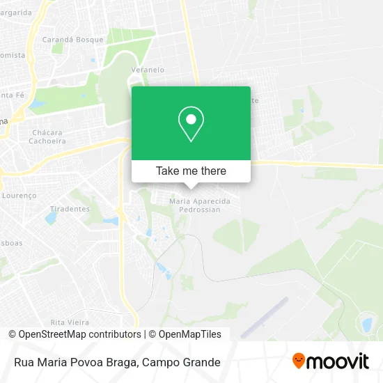 Rua Maria Povoa Braga map