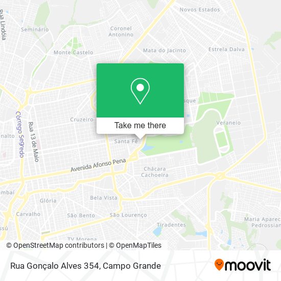 Rua Gonçalo Alves 354 map