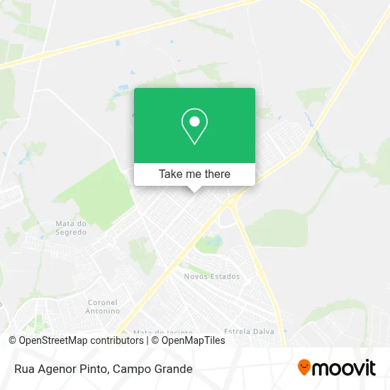 Rua Agenor Pinto map