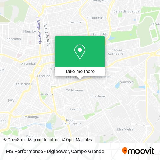 MS Performance - Digipower map