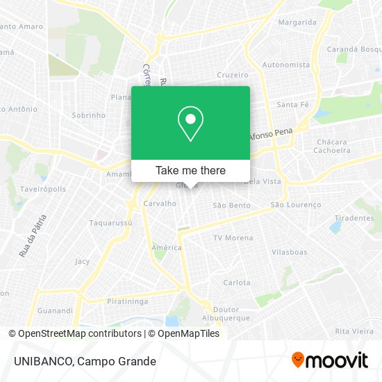 Mapa UNIBANCO