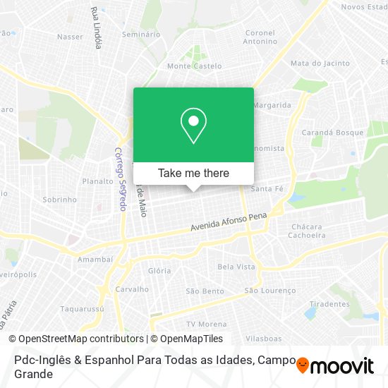 Mapa Pdc-Inglês & Espanhol Para Todas as Idades