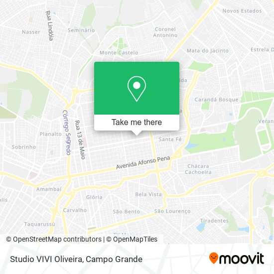 Mapa Studio VIVI Oliveira