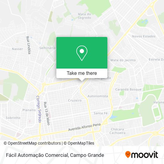 Fácil Automação Comercial map