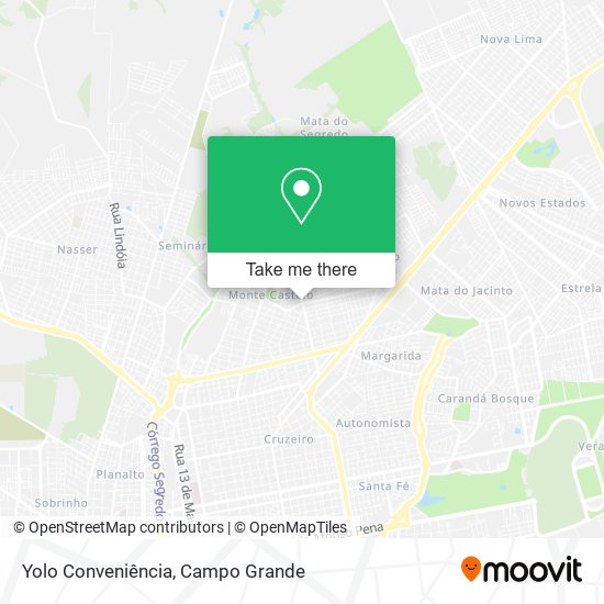 Mapa Yolo Conveniência