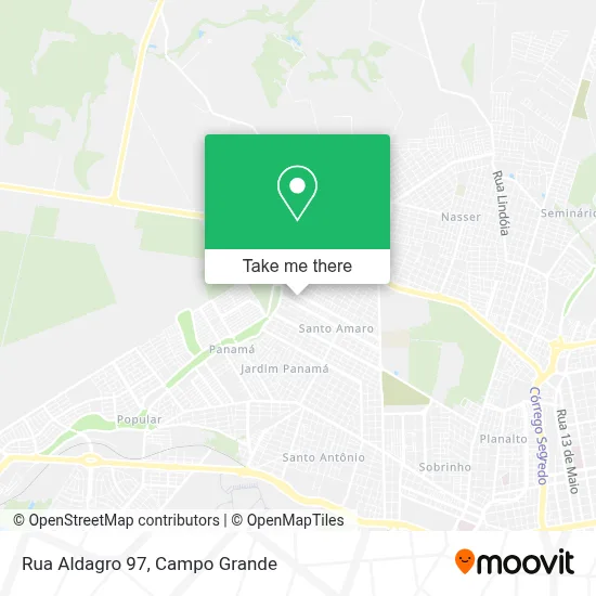 Rua Aldagro 97 map