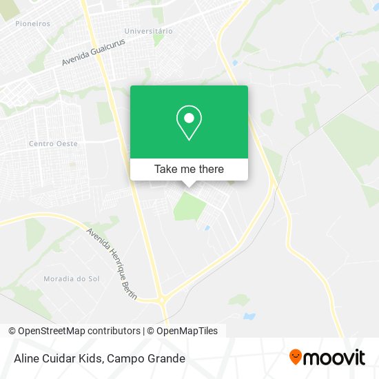 Aline Cuidar Kids map