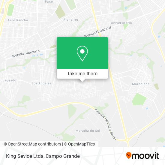 Mapa King Sevice Ltda