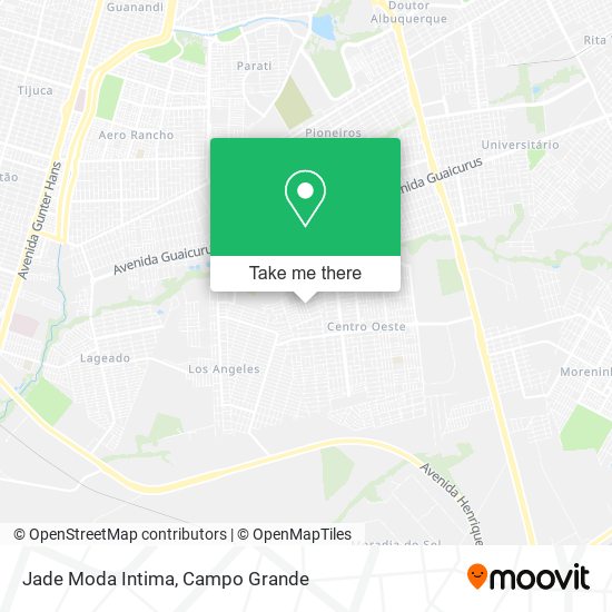 Jade Moda Intima map