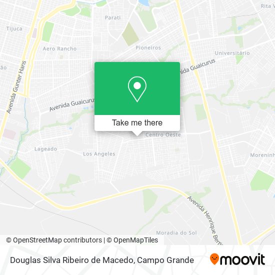 Mapa Douglas Silva Ribeiro de Macedo