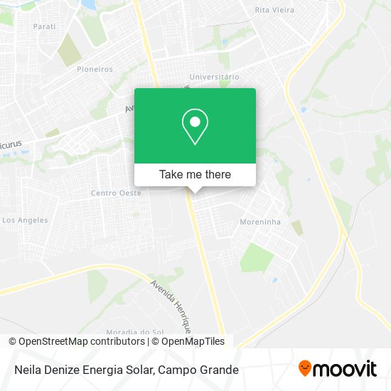 Mapa Neila Denize Energia Solar