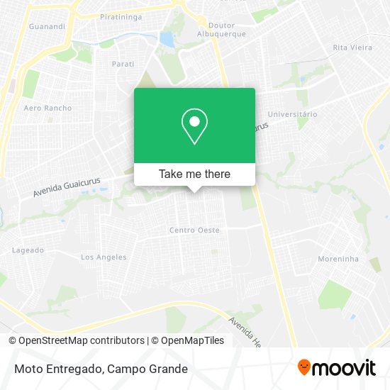 Mapa Moto Entregado