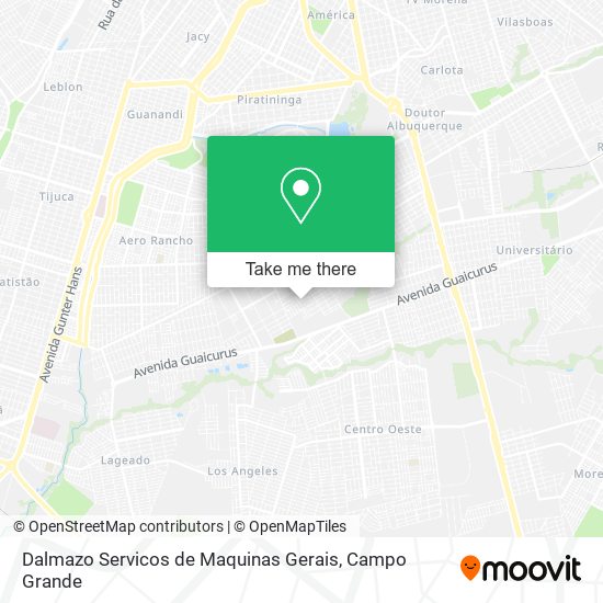 Dalmazo Servicos de Maquinas Gerais map