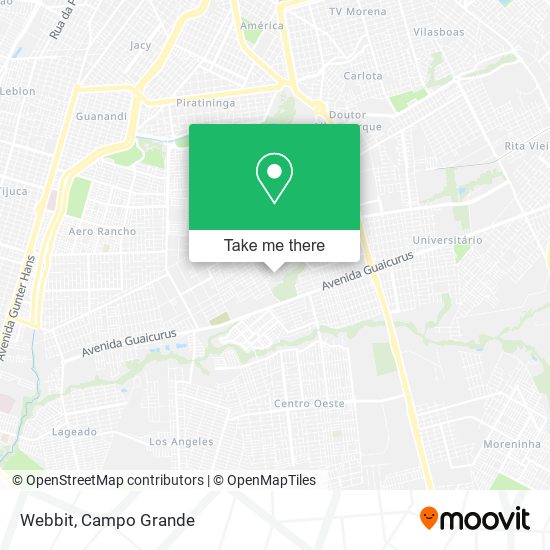 Webbit map