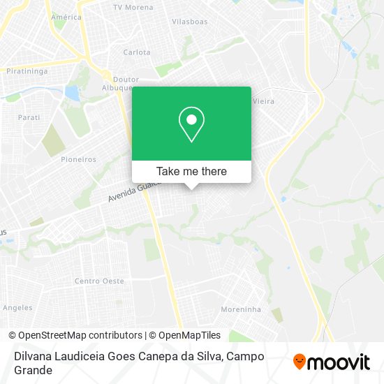 Mapa Dilvana Laudiceia Goes Canepa da Silva