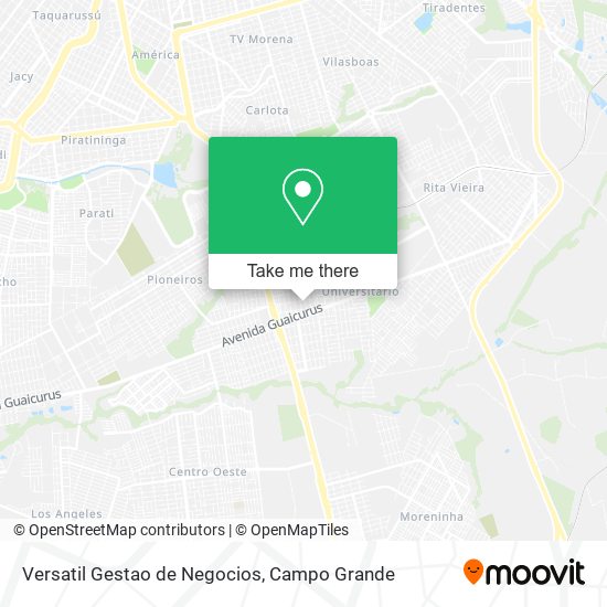 Versatil Gestao de Negocios map