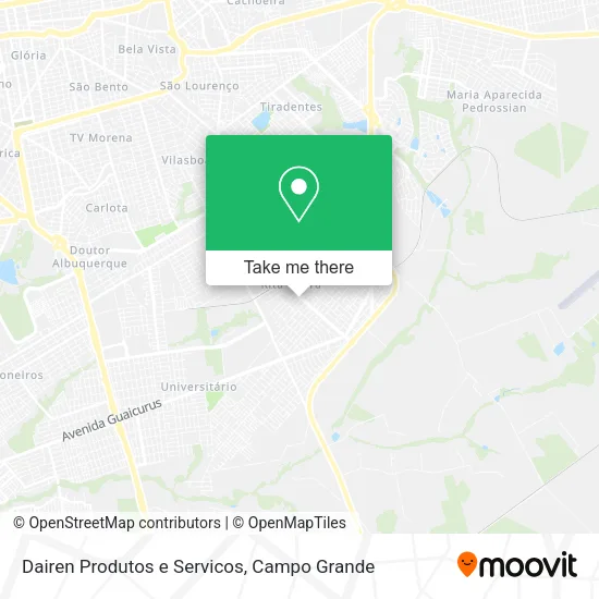 Dairen Produtos e Servicos map