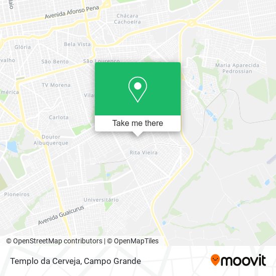 Templo da Cerveja map