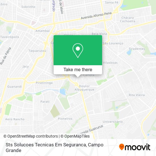 Sts Solucoes Tecnicas Em Seguranca map