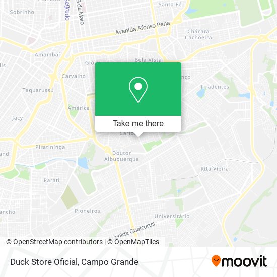 Mapa Duck Store Oficial