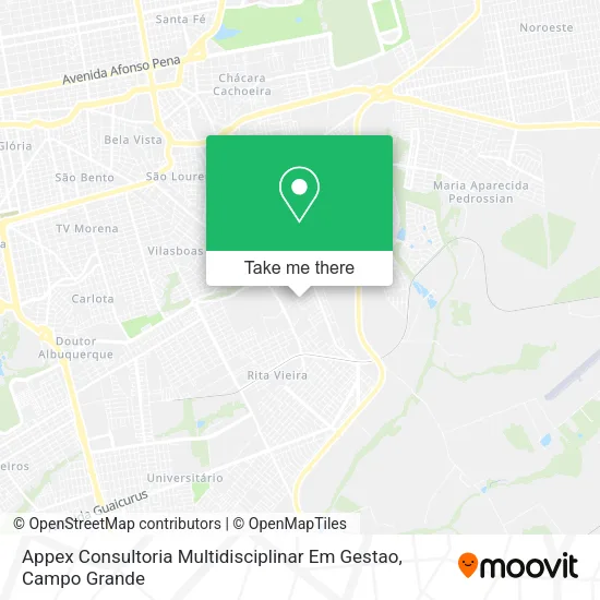 Appex Consultoria Multidisciplinar Em Gestao map