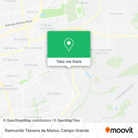 Raimundo Teixeira de Matos map