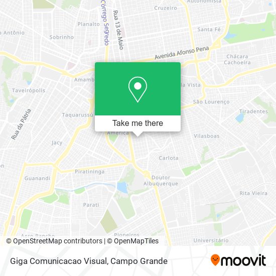 Giga Comunicacao Visual map