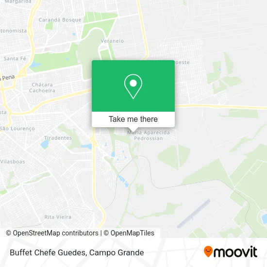Buffet Chefe Guedes map