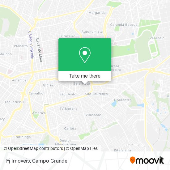 Fj Imoveis map