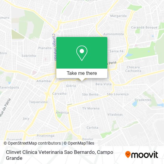 Clinvet Clinica Veterinaria Sao Bernardo map