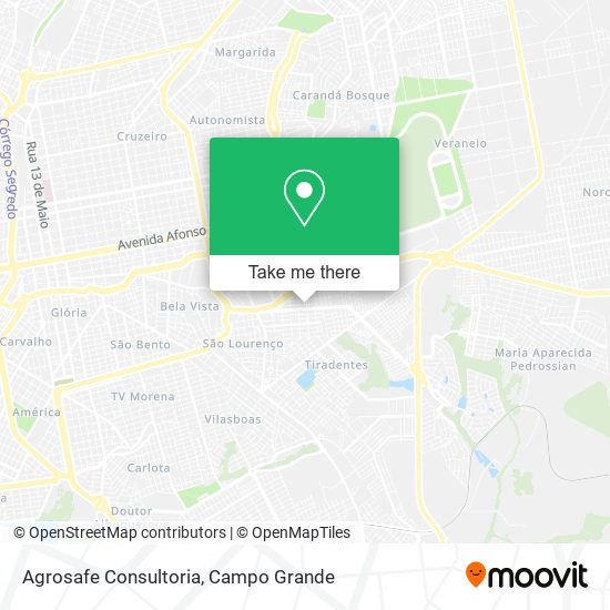 Agrosafe Consultoria map