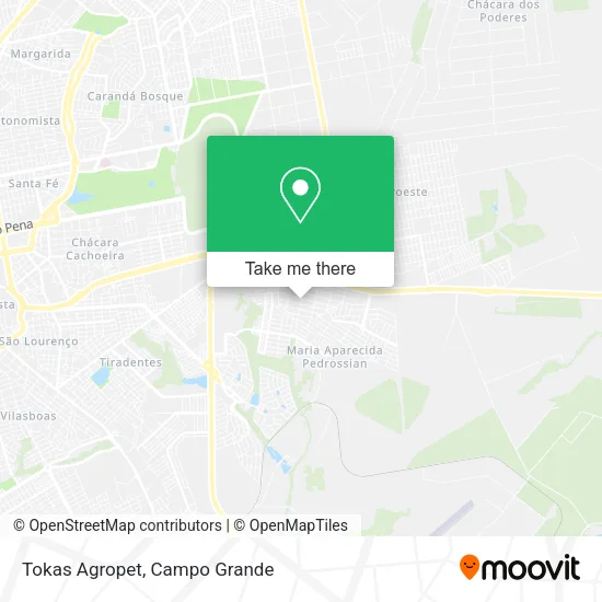 Tokas Agropet map