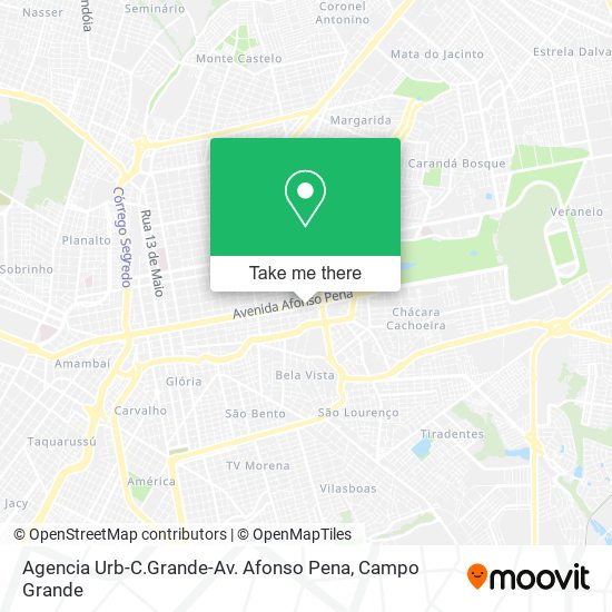 Agencia Urb-C.Grande-Av. Afonso Pena map