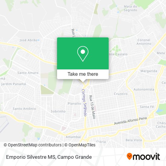 Emporio Silvestre MS map